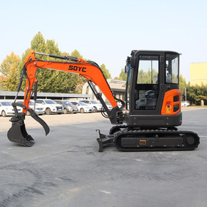 Miễn phí vận chuyển EPA máy xúc 3.5 tấn minibagger tùy chỉnh Crawler Digger Mini Máy xúc máy để bán - Product Image 3
