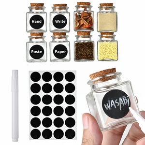 Bouteille en verre professionnelle <span class=keywords><strong>de</strong></span> grande capacité avec bouchon en liège rond <span class=keywords><strong>de</strong></span> 50 ml, <span class=keywords><strong>pot</strong></span> à <span class=keywords><strong>miel</strong></span> transparent <span class=keywords><strong>vide</strong></span>, emballage <span class=keywords><strong>de</strong></span> stockage - Product Image 1