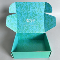 Boîtes d'expédition personnalisées de luxe imprimées avec impression intérieure complète pour parfums, soins de la peau, maquillage, cadeaux, emballage pour e-commerce et membres