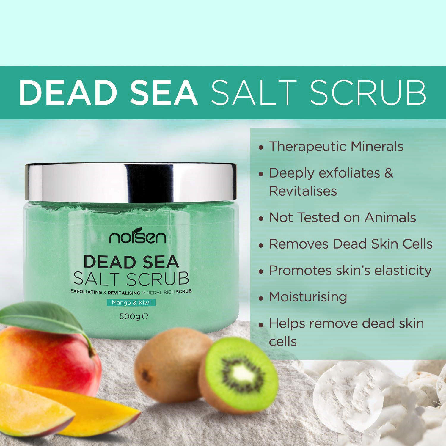 Hot Selling Wholesale Organic Minerals Nourishing Whitening Dead Sea Body Scrub Exfoliating Salt Scrub