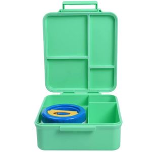 SKIEXOAD Bento <b>Box</b> for Kids - Insulated <b>Lunch</b> <b>Box</b> With 8oz Thermos Food Jar Leak-proof <b>Lunch</b> Containers With 4-<b>compartment</b> and - Product Image 2