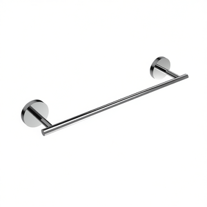 Toallero Mod Class cromado de 65 cm de longitud, accesorio de baño montado en la pared - Product Image 3
