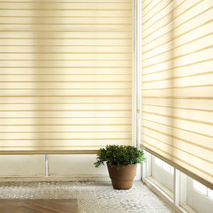 Persianas Coreanas Jenny con Diseño de Cebra, Cortinas Enrollables Motorizadas Personalizadas para Día y Noche, con Filtro de Luz Automático y Moderno - Product Image 1