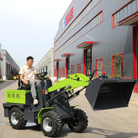 Livraison Gratuite - Mini Chargeuse Compacte Articulée Électrique de 1 Tonne avec PLC et Système Entièrement Hydraulique à Vendre