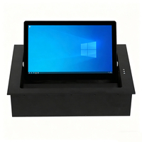 Système de conférence sans papier personnalisé en usine avec visualiseur de documents semi-rotatif et écran LCD haute définition pour le bureau