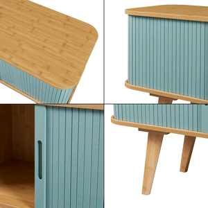 Meubles pour téléviseur en bois Eco Go avec 2 portes coulissantes Produit à vendre populaire Meubles pour téléviseur pour salon modernes et luxueux Armoire pour téléviseur - Product Image 6