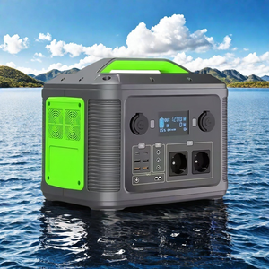 Station d'alimentation portable solaire Grandtech Bank avec écran LED 1200W 1000Wh 500W, batterie LiFePO4 pour la maison, l'extérieur et la voiture - Product Image 3