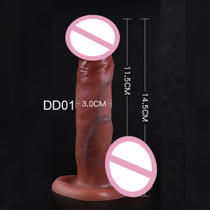 Weich realistischer Dildo großer Silikonpenis <span class=keywords><strong>Vagina</strong></span> saugnapf Anal Po-Plug Massage Sexspielzeug für Erwachsene <span class=keywords><strong>Sex</strong></span> Shop für Damen - Product Image 3