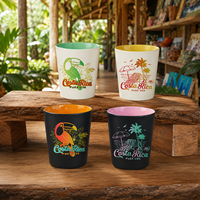 Verres à Tequila en Céramique Souvenirs Touristiques du Costa Rica pour les Invités – Lot de Petites Tasses à Vin en Porcelaine – Personnalisation OEM en Gros