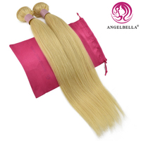 2023 échantillon gratuit 613 cheveux blonds cuticule aligné cheveux vierges humains non transformés