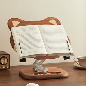 Estantería <span class=keywords><strong>de</strong></span> madera maciza para niños, soporte <span class=keywords><strong>de</strong></span> libro <span class=keywords><strong>de</strong></span> madera <span class=keywords><strong>de</strong></span> escritorio, libro fijo, libro <span class=keywords><strong>de</strong></span> imágenes, se puede levantar, soporte <span class=keywords><strong>de</strong></span> lectura <span class=keywords><strong>Shiba</strong></span> <span class=keywords><strong>inu</strong></span> - Product Image 5