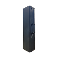 Columna de Sonido Activa Portátil LS3 con Carcasa de Madera, Mono, 800W, Modelo KSL405T/KSL15D, XLR/Speakon, Garantía de 3 Años, de Pie
