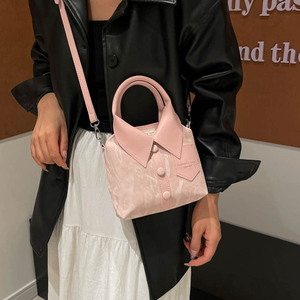 Cross-Border New Style Fashion Design Polyester Single <b>Strap</b> Personalized Trendy <b>Shoulder</b> Crossbody Handbag Tanjing - Product Image 4