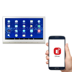 Système audio intelligent avec écran tactile pour cinéma maison, amplificateur stéréo numérique, Bluetooth, Wifi, amplificateur mural 8*25W - Product Image 1