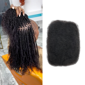 FH afro kinky số lượng lớn 100% tóc tự nhiên của con người-Tóc bện cho dreadlocks, sửa chữa loc, mở rộng dreadlock, xoắn, Bím Tóc - Product Image 1