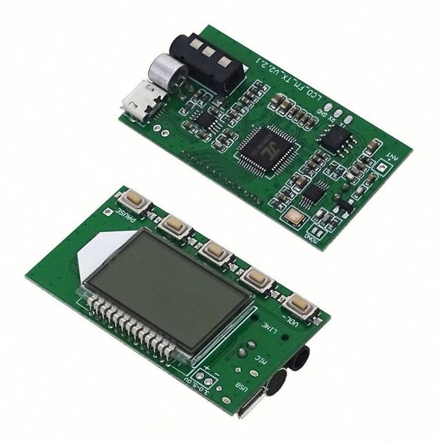 Factory Outlet FM Wireless Transmission Module Digital Audio Microphone Campus Radio Station DIY Circuit Board