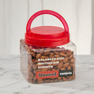 Conteneur en plastique de qualité alimentaire en gros avec couvercle hermétique pour le riz multigrains, les amandes, solution de stockage alimentaire <span class=keywords><strong>à</strong></span> long terme - Product Image 4