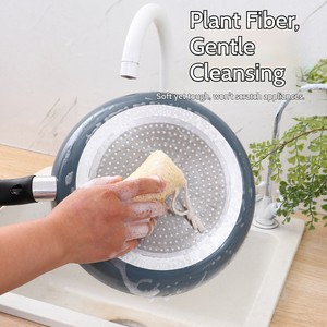 Tự Nhiên Tẩy Tế Bào Chết Tắm Loofah Miếng Bọt Biển Cơ Thể Scrubber Hữu Cơ Luffa Miếng Bọt Biển Bàn Chải Cho Món Ăn Và Nhà Bếp Làm Sạch - Product Image 5