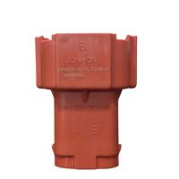 Connecteur étanche à 2 broches pour véhicule à énergie nouvelle, faisceau de câblage de châssis de véhicule commercial EVH2D3-N2TK-TbDB-01