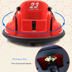 Coche Eléctrico de Choque para Niños, 6V, Azul, Rojo, Blanco, Amarillo, con Giro 360°, Juguete para Niños Pequeños - Product Image 6