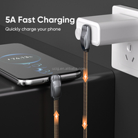 (Logo gratuit pour la commande de plus de 100ps) Câble de chargeur pour ordinateur portable USBC à USBC à angle de coude de 240W 90 degrés