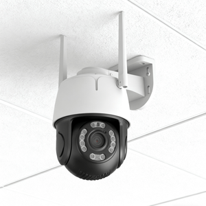 Kamera Jaringan CMOS IP65 Audio Dua Arah Integrasi Sistem Ganda Fungsi Interkom Penglihatan Malam Deteksi Gerakan Pan-Tilt - Product Image 1