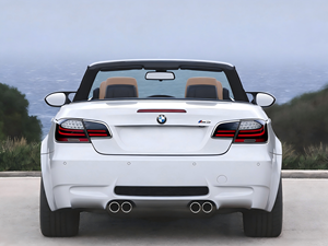 Fanali Posteriori a LED per BMW Serie 3 E93 Cabrio 2007-2010, Aggiornati, Retrofit, Lente Nera e Rossa, Freno e Indicatore di Direzione - Product Image 1