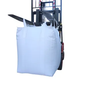 90x90x120cm Sugar Bag 1000kg PP Big Ton Bag With Customized Printing Anti-Sift 1 Ton Jumbo Bag