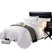 Literie Hilton Utilisée 60*40S Haute Qualité Hôtel 5 Étoiles Drap de Lit Ensembles de Literie