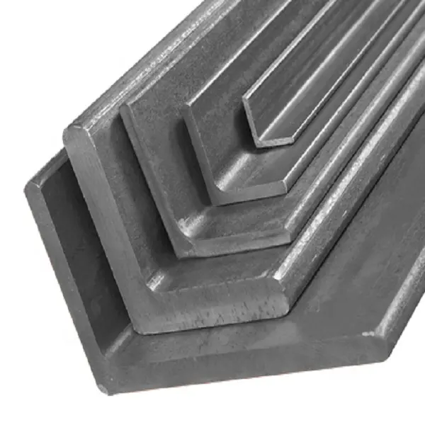 Горячая распродажа, угловая сталь ASTM A36 A53 Q235 Q345, углеродистая равная 2-Дюймовая Оцинкованная железная L-образная 250x250, угловая планка из мягкой стали