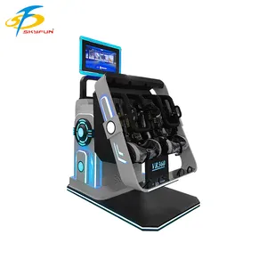 VR Supplier Indoor Playground Virtual Reality Roller Coaster 9D 360 VR Simulator