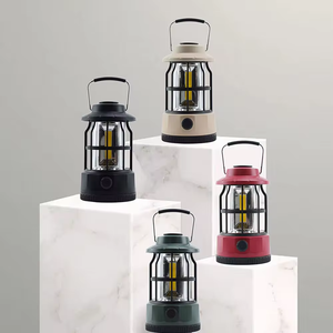 Lumières portatives rechargeables Offre Spéciale de lanterne de camping avec la poignée suspendue avec le type-c et la lumière de camp de ports de chargeur d'USB - Product Image 2