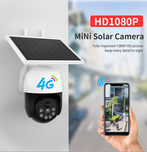กล้องวงจรปิดพลังงานแสงอาทิตย์อัจฉริยะ HD 4G/wifi พร้อมระบบแจ้งเตือน กล้อง PTZ Wifi ไร้สาย กล้อง PTZ HD-SDI BP8 กล้องวงจรปิดพลังงานแสงอาทิตย์อัจฉริยะ HD - Product Image 5