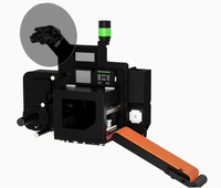 Machine d'étiquetage automatique pour emballages alimentaires, sachets de snacks, sachets de café, sachets de noix et emballages souples