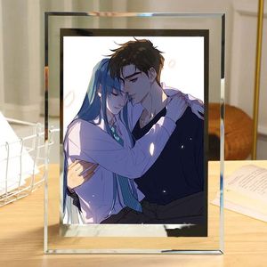 Cadre photo en verre cristal A4 6 pouces personnalisé en usine, cadre créatif pour certificat, mariage, fête, présentation - Product Image 4