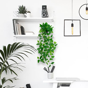 Plantas Colgantes Artificiales Más Vendidas, Planta <span class=keywords><strong>de</strong></span> Hiedra Artificial <span class=keywords><strong>de</strong></span> Tacto Real para Decoración del Hogar - Product Image 1