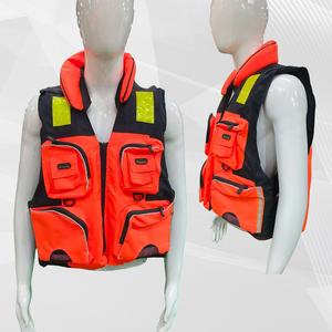 سترة نجاة PFD للصيد من الفوم العالمي للكبار سترة بسحاب 4 سترة جيب للخبأ للكبار من قوارب الكاياك لركوب الأمواج والصيد - Product Image 1