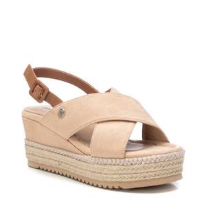 Sandalias de Plataforma Beige para Mujer, Estilo Espadrille, Marca Refresh - Product Image 2