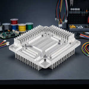 Placa de Enfriamiento Líquido de Aleación de Aluminio y Acero Inoxidable, Mecanizada con Precisión por CNC para Disipadores de Calor Electrónicos con Electroerosión por Hilo - Product Image 3