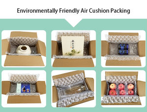 KYC Snelle op aanvraag leverbare plastic beschermfolie luchtkussen & kussenmachine model C10 buffer bubbelrollen opblaasmachine - Product Image 6