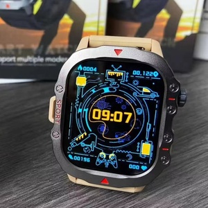 C40 Pro Thông Minh Đồng Hồ 2.19Inch Đầy Đủ Màn Hình Cảm Ứng Bt Cuộc Gọi Tập Thể Dục Tracker Ngoài Trời LED Đèn Pin Smartwatch Vòng Đeo Tay C40pro - Product Image 6