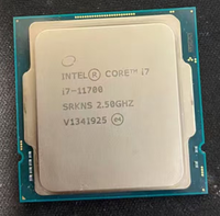 Untuk CPU Desktop Intel Core I7-11700 Bekas 8-Core 16-Thread 2.5GHz hingga 4.9GHz Prosesor LGA1200 Dengan Grafis UHD 750