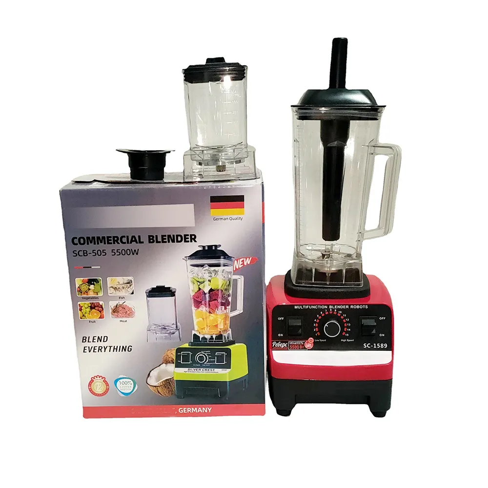 Nhà Máy Giá nhà bếp sử dụng 2L 4500W trái cây Smoothie Mixer thương mại điện Máy ép trái cây máy xay sinh tố với máy xay