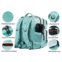 Sac de voyage imperméable personnalisé Trailpop avec logo, pour le sport, la randonnée, le camping, la gym, sac à dos tactique vert menthe 35L