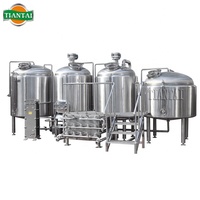 Système de brasserie de haute capacité 30BBL 4V pour la production de bière