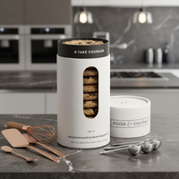 Emballage de biscuits en papier kraft recyclable de haute qualité, écologique, avec logo personnalisé, de qualité alimentaire, laminage mat