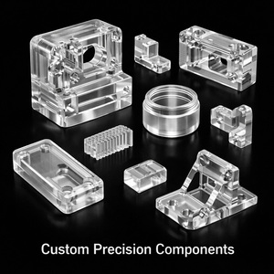 Servicio de Mecanizado CNC Personalizado, Fresado y Torneado de Precisión en Policarbonato Transparente, Prototipado Rápido de 5 Ejes con Alta Tolerancia - Product Image 5