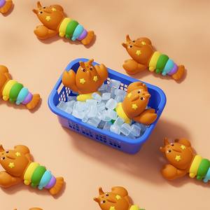 Design originale realistico aragosta in lattice cane giocattolo in gomma naturale Squeaker masticare resistente facile da pulire e sicuro da masticare divertimento - Product Image 5