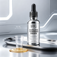 Liquide autobronzant avancé OEM avec huile de coco et aloe vera pour un éclat naturel bronzé et une hydratation cutanée éclatante