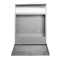 Boîte aux lettres étanche en acier galvanisé de haute qualité MD002 en acier inoxydable ; Nouveauté pour appartement et jardin